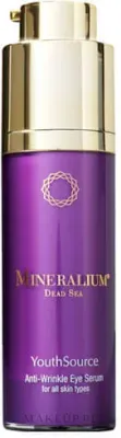 Сыворотка для области вокруг глаз Mineralium Youth Source Anti-Wrinkle с экстрактом водорослей гиалуроновой кислотой и пуллуланом для зрелой кожи 30 мл