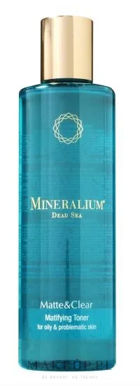 Матирующий тоник Mineralium Matifying Toner с гамамелисом и гиалуроновой кислотой, 235 мл, для жирной кожи