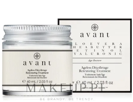 Крем для лица Avant Ageless Decolletage Retexturing обновляющий 60 мл