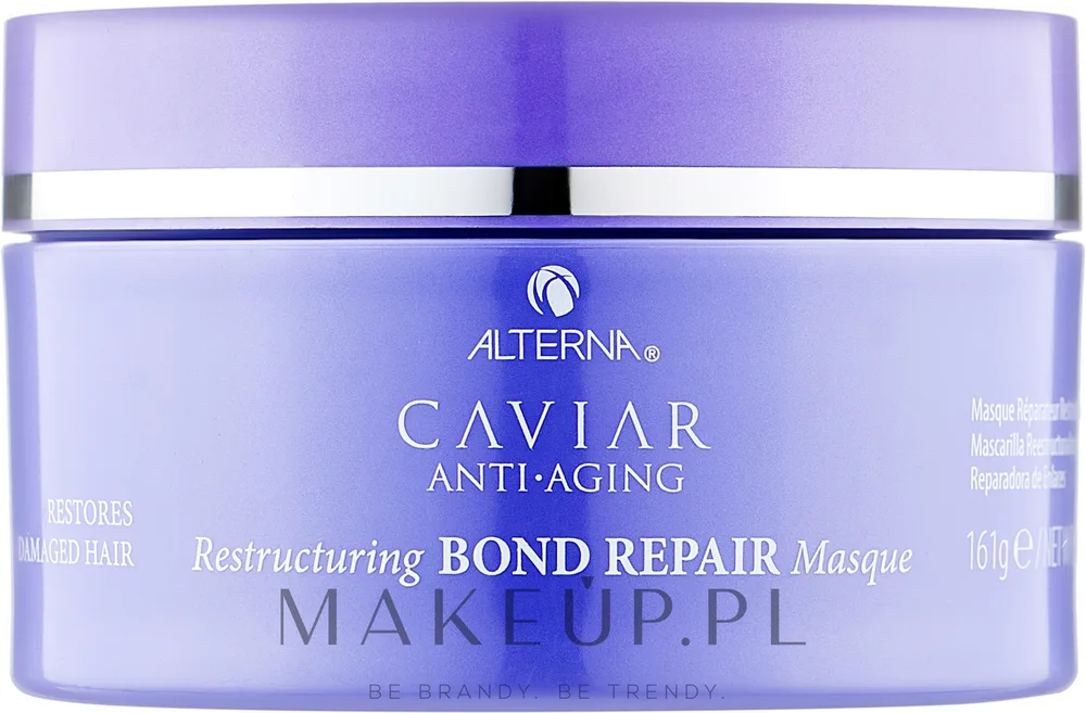 Маска для волос Alterna Caviar Bond Repair восстанавливающая, для повреждённых волос, экстракт икры, реконструкция и блеск, 169 мл