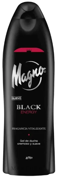 Гель для душа La Toja Magno Black Energy с ароматом кокоса, ванили и карамели, 600 мл