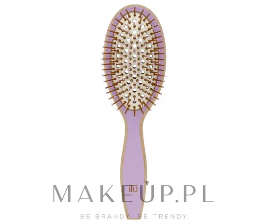 Бамбуковая щётка для волос Ilu Bamboo Wild Lavender