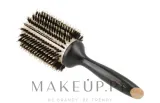 Круглая щётка для волос Kashoki Hair Brush Natural Beauty 50 мм буковая ручка — фото 1