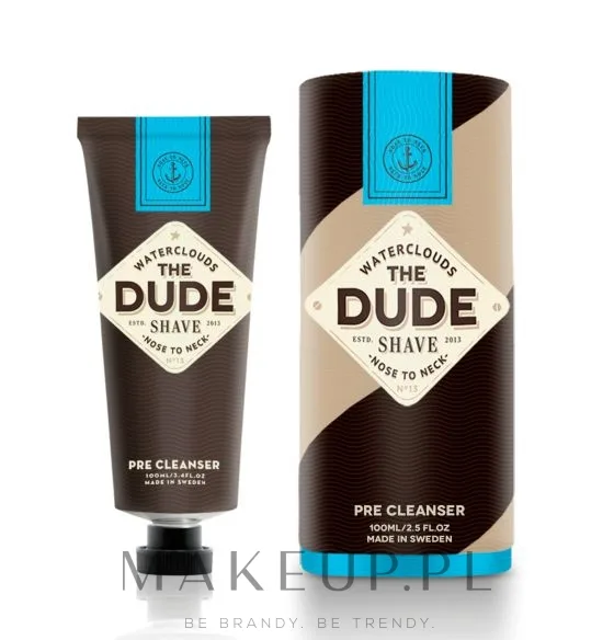 Мыло для лица мужское Waterclouds The Dude Pre Cleanser, 100 мл