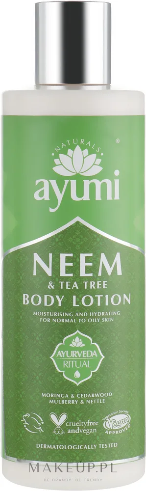 Бальзам для тела Ayumi Neem & Tea Tree Body Lotion с маслом дерева ним и чайного дерева, 250 мл