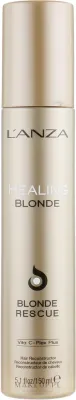 Крем для осветлённых волос L'anza Healing Blonde Rescue реконструирующий