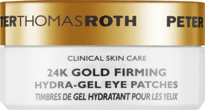 Патчи под глаза Peter Thomas Roth 24k Gold Pure Luxury Hydra-Gel Eye Patches гелевые, с коллоидным золотом и кофеином, 60 шт