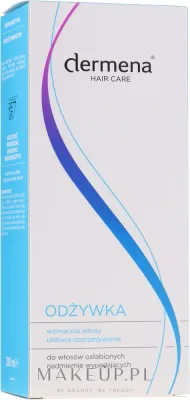 Укрепляющий кондиционер для волос, облегчающий расчёсывание Dermena Hair Care Fortifying Hair Conditioner, 200 мл