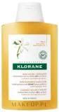 Шампунь питательный Klorane Sun Radiance Shampoo Tamanu and Monoi для волос, подвергающихся воздействию солнца, 200 мл — фото 1