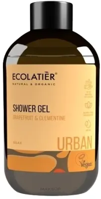 Расслабляющий гель для душа Грейпфрут и клементин Ecolatier Urban Shower Gel, 600 мл