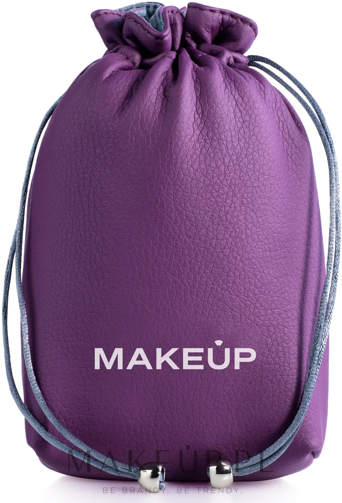 Мешочек для косметики MAKEUP Pretty Pouch на шнурке, фиолетовый