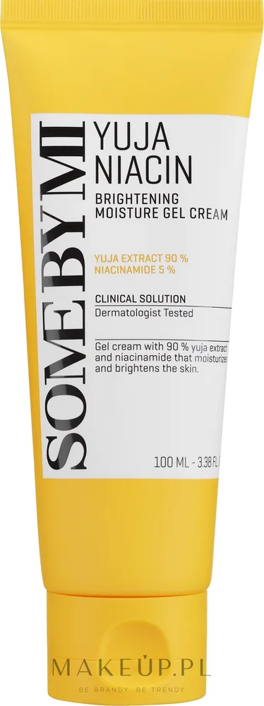 Some By Mi Brightening Moisture Gel Cream крем-гель для лица осветляющий с юдзу 90% и ниацинамидом 5% 100 мл