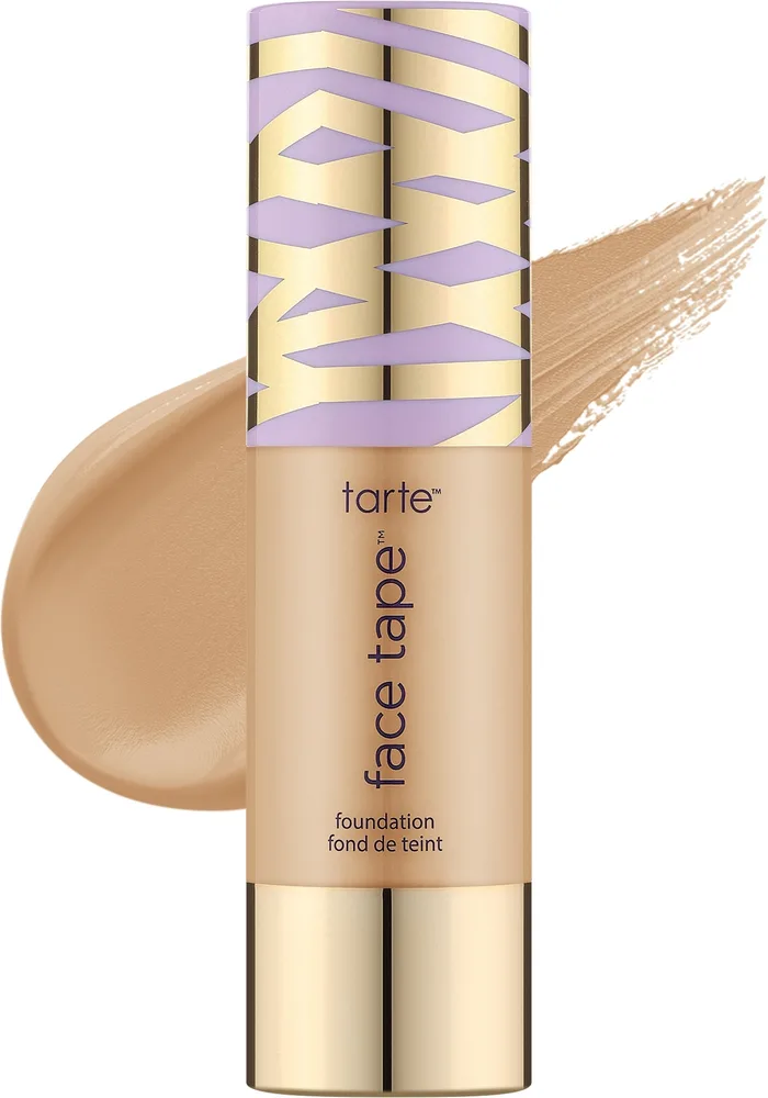 Тональная основа Tarte Cosmetics Face Tape Foundation стойкая, 30 мл, оттенок 27S - Light-Medium Sand