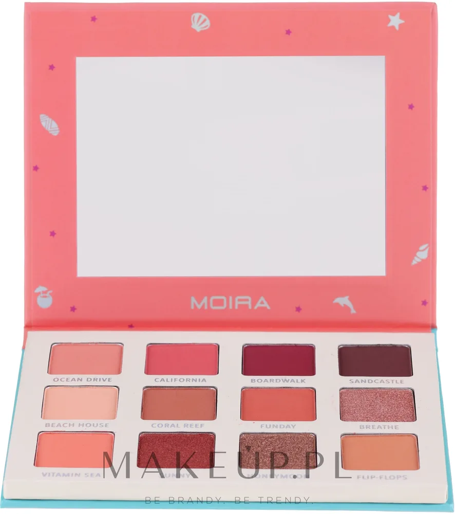 Палетка теней для век Moira Happy To Sea You Shadow Palette