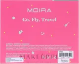 Палетка теней для век Moira Happy Go, Fly, Travel Shadow Palette — фото 3
