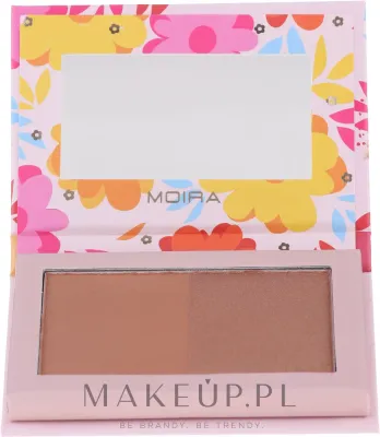 Палетка бронзеров Moira Sunkissed Chic Bronzed Goddess Duo Palette