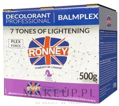 Пудра осветляющая для волос Ronney Professional BalmPlex 7 Tones Of Lightening, до 7 тонов, 500 г