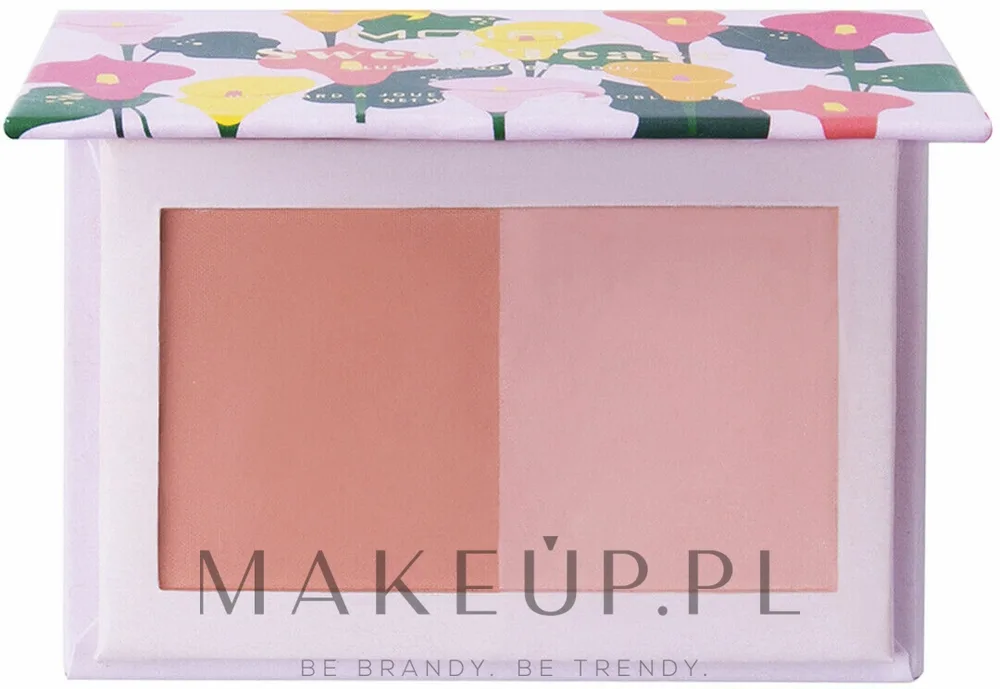 Палетка румян Moira Blushing Goddess Duo Blush, оттенок Cheeky Romance