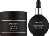 Набор для рук Silcare Rose Gold скраб-паста и масло-сыворотка с шёлком и маслом ши 150+75 мл — фото 2