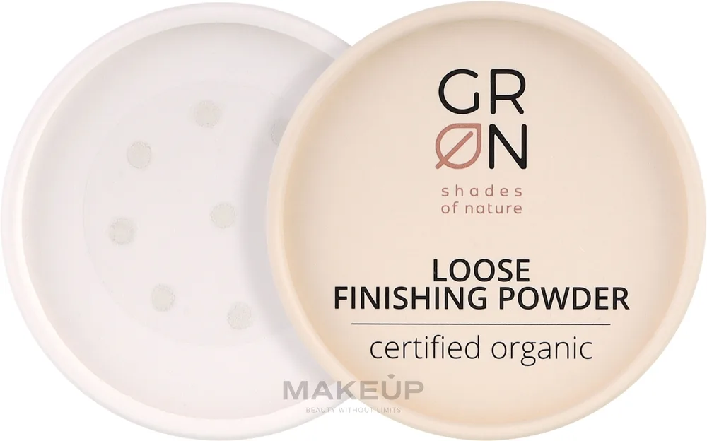 Рассыпчатая фиксирующая пудра GRN Loose Finishing Powder с аргановым маслом, 8 г, оттенок Desert Sand