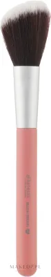 Скошенная кисть для румян Benecos Blush Brush Colour Edition с синтетическим ворсом, 16 см
