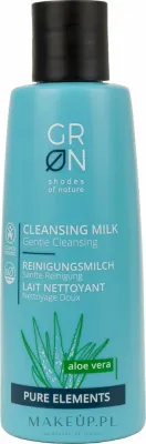 Молочко для лица GRN Pure Elements Aloe Vera Cleansing Milk очищающее, с экстрактом алоэ, 200 мл