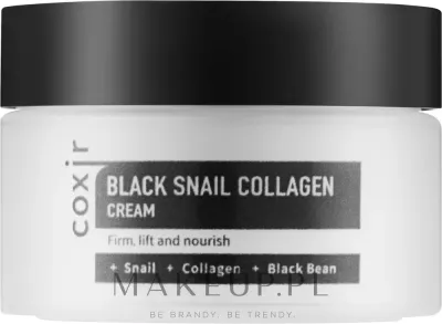 Крем для лица Coxir Black Snail Collagen с муцином улитки питательный 50 мл