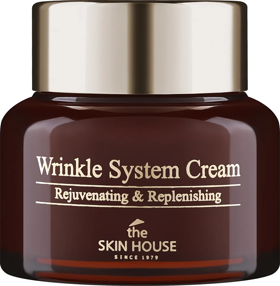 The Skin House Wrinkle System Cream крем для лица с коллагеном против морщин для зрелой кожи 50 мл