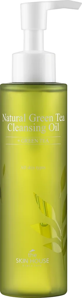 Масло для лица The Skin House Natural Green Tea Cleansing Oil очищающее, с экстрактом зелёного чая, 150 мл