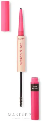 Карандаш и гель для бровей Tarte Cosmetics Sketch Set Brow Pencil Tinted Gel, 2 в 1, водостойкий, 1,6 г