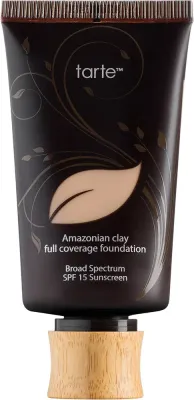 Тональная основа Tarte Cosmetics Amazonian Clay Full Coverage матирующая SPF 15, 50 мл