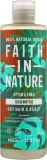 Шампунь для нормальных и сухих волос Faith In Nature Coconut Hydrating Shampoo Кокос, органический, увлажняющий, 400 мл — фото 1