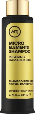 Шампунь MTJ Cosmetics Microelements регенерирующий для повреждённых волос, 200 мл