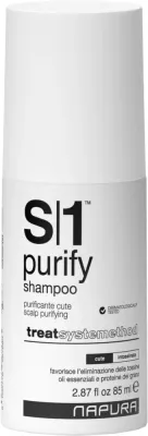 Шампунь Napura S1 Purify нормализующе-очищающий без SLS и SLES, 85 мл