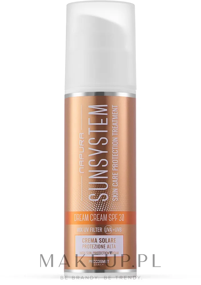 Крем солнцезащитный Napura Sun System Dream Cream SPF 30 для тела и лица 150 мл