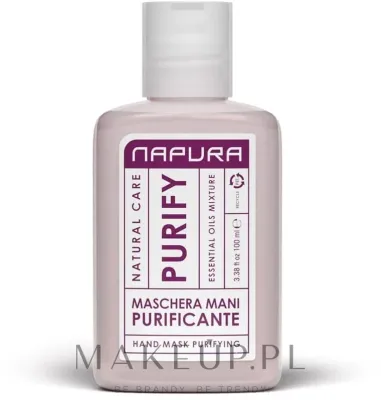 Маска для рук Napura Purify Hand Mask Purifying, очищающая, увлажняющая, 100 мл или