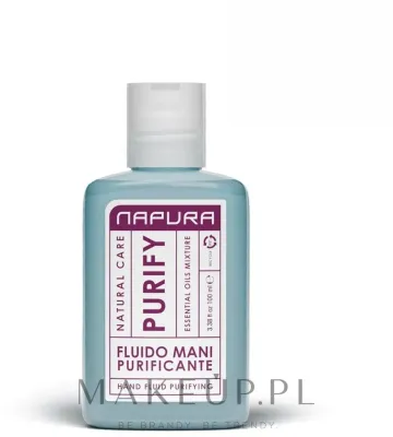 Жидкость для мытья рук Napura Purify Hand Fluid Purifying, гигиена рук