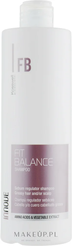 Kosswell Professional Kosswell Professional Innove Fit Balance Shampoo - Шампунь Kosswell Innove Fit Balance для жирных волос, регулирующий себум 500 мл