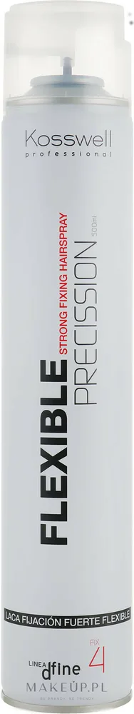 Лак для волос Kosswell Professional Dfine Flexible Precission сильной эластичной фиксации, спрей, 500 мл