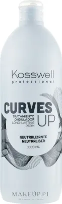 Нейтрализатор для волос Kosswell Professional Curves Up Neutraliser, для химической завивки, фиксирует локоны, 1000 мл
