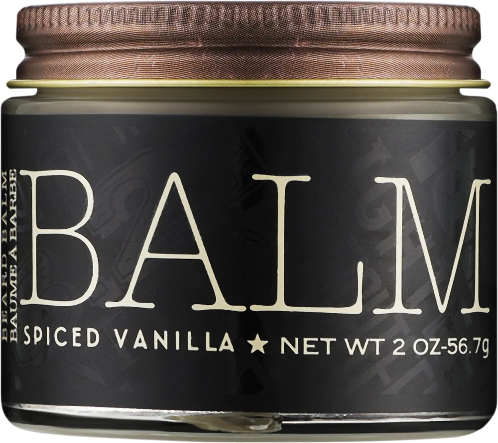 Бальзам для бороды 18.21 Man Made Beard Balm Spiced Vanilla смягчающий, с ароматом пряной ванили, 56,7 г