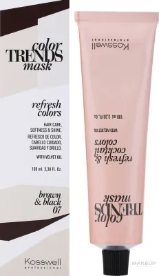Краска для волос Kosswell Professional Color Trends Mask Refresh Colors полуперманентная, 100 мл