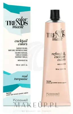 Краска для волос Kosswell Professional Color Trends Mask Cocktail Colors яркие цвета, кремовая текстура, 100 мл