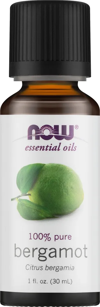 Эфирное масло Now Foods Bergamot бергамот 30 мл
