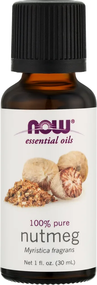 Эфирное масло Now Foods Nutmeg мускатный орех 30 мл