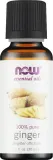Эфирное масло Now Foods Ginger имбирь 30 мл — фото 1
