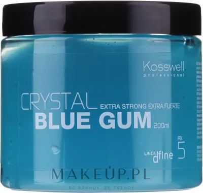 Гель для волос Kosswell Professional Dfine Crystal Blue Gum, сильной фиксации, с мокрым эффектом, 200 мл