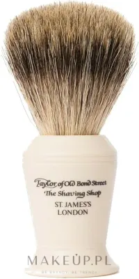 Кисть для бритья Taylor of Old Bond Street Shaving Brush Pure Badger, размер L, P376, 1 шт