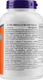 БАД Now Foods / Ultra Omega-3 500 EPA/250 DHA, омега-3, рыбный желатин, лимонный вкус, 180 шт — фото 2