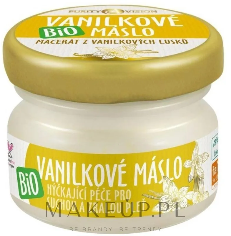 Масло для тела Purity Vision Bio ванильное органическое мацерат ванили 20 мл